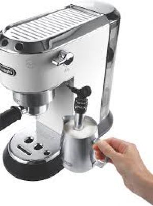 CAFETIÈRE A BRAS DELONGHI BLANC